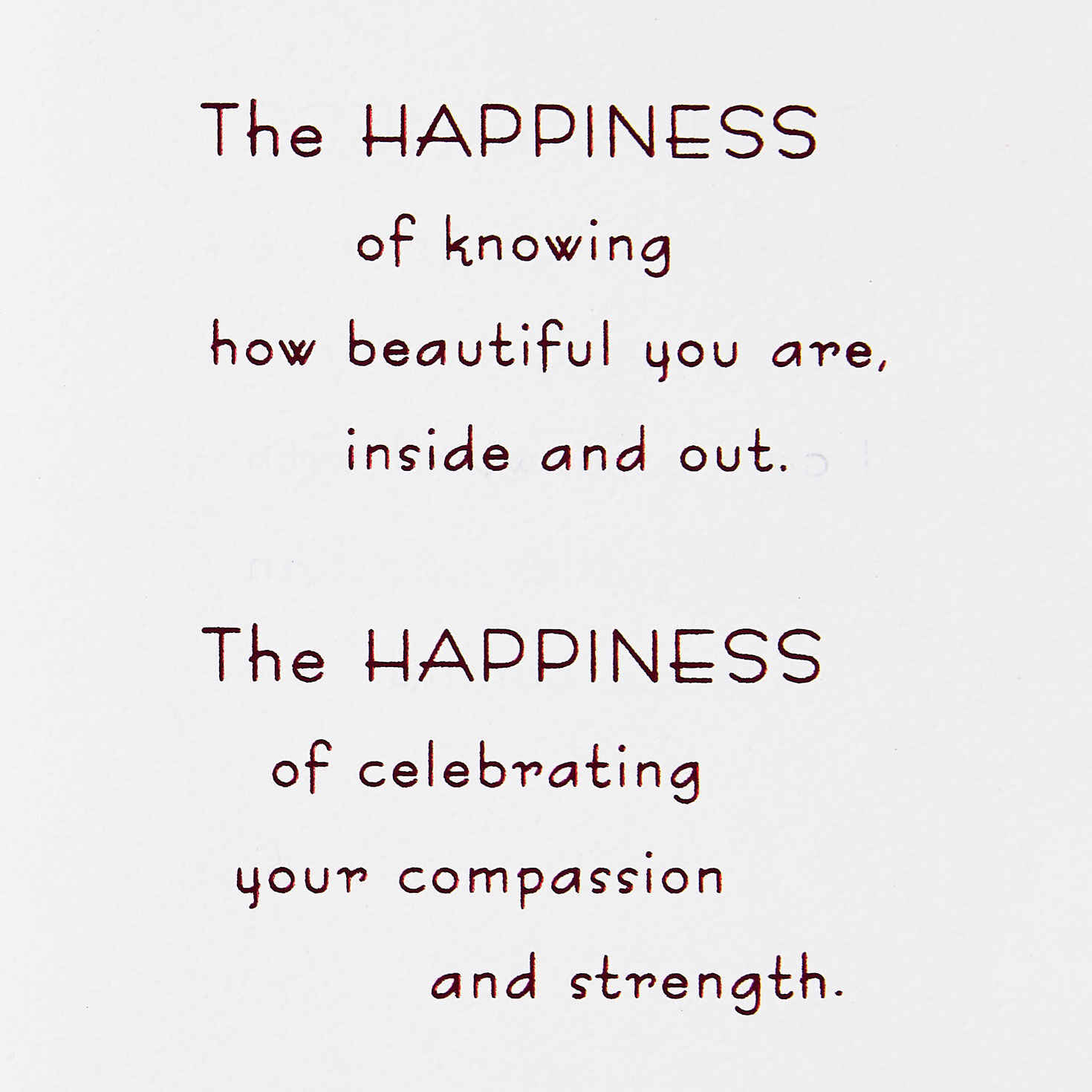 Every Kind of Happiness Pink Flowers Birthday Card, , large image number 2