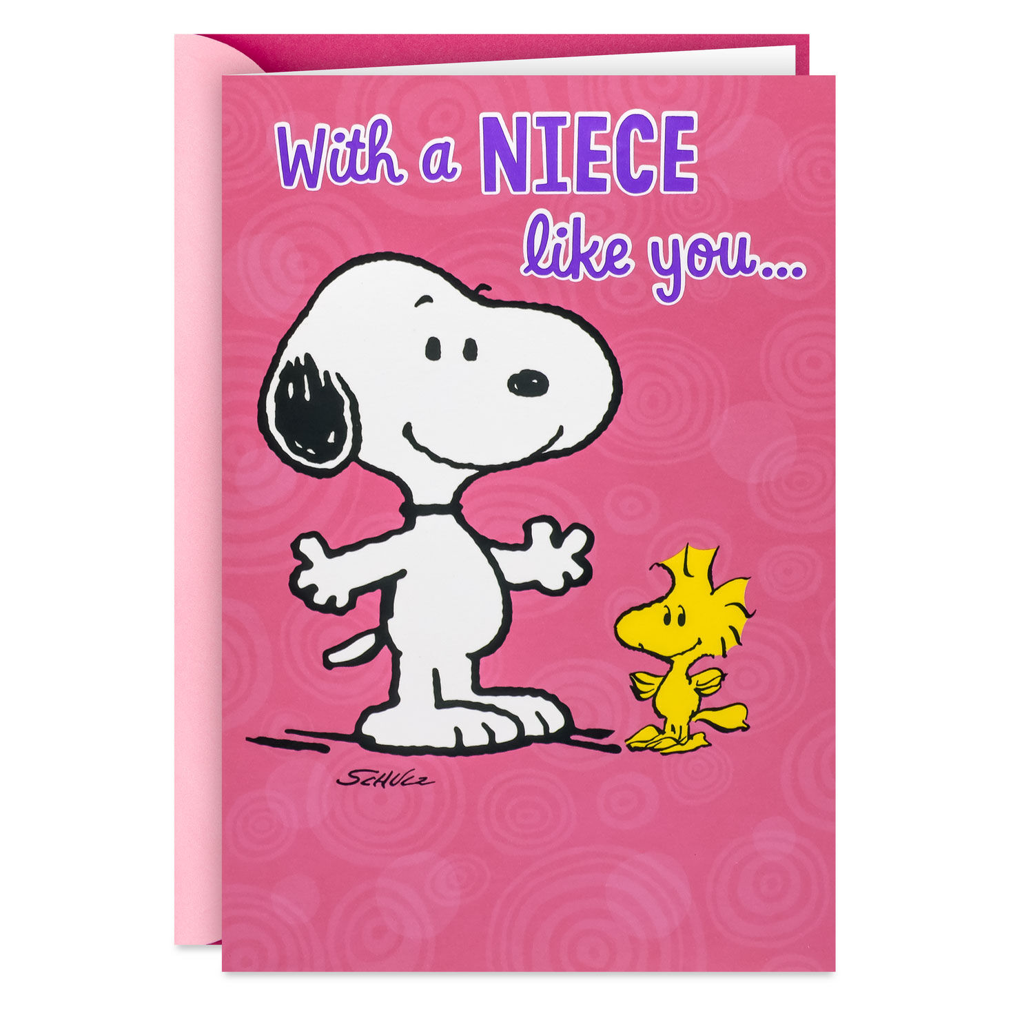 Peanuts® Snoopy Can't Hide the Pride Pop-Up Birthday Card for Niece