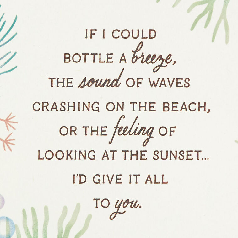 I'd Bottle the Beach for You Birthday Card, , large image number 2