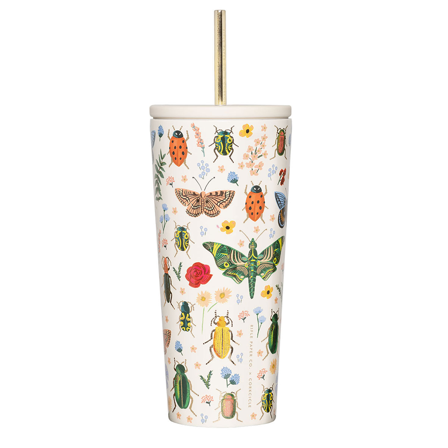 Corkcicle Rifle Paper Company Curio Cold Cup back image number 2