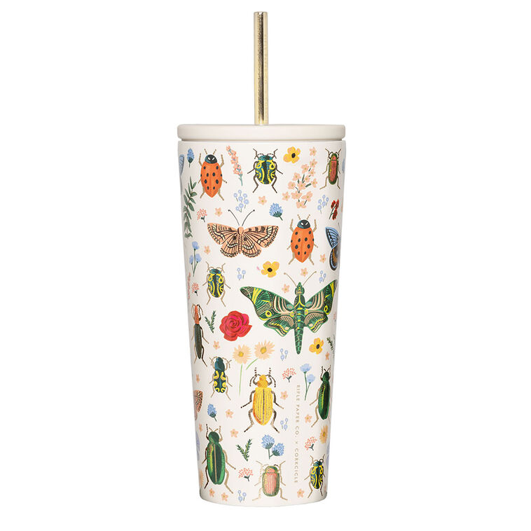 Corkcicle Rifle Paper Company Curio Cold Cup back image number 2