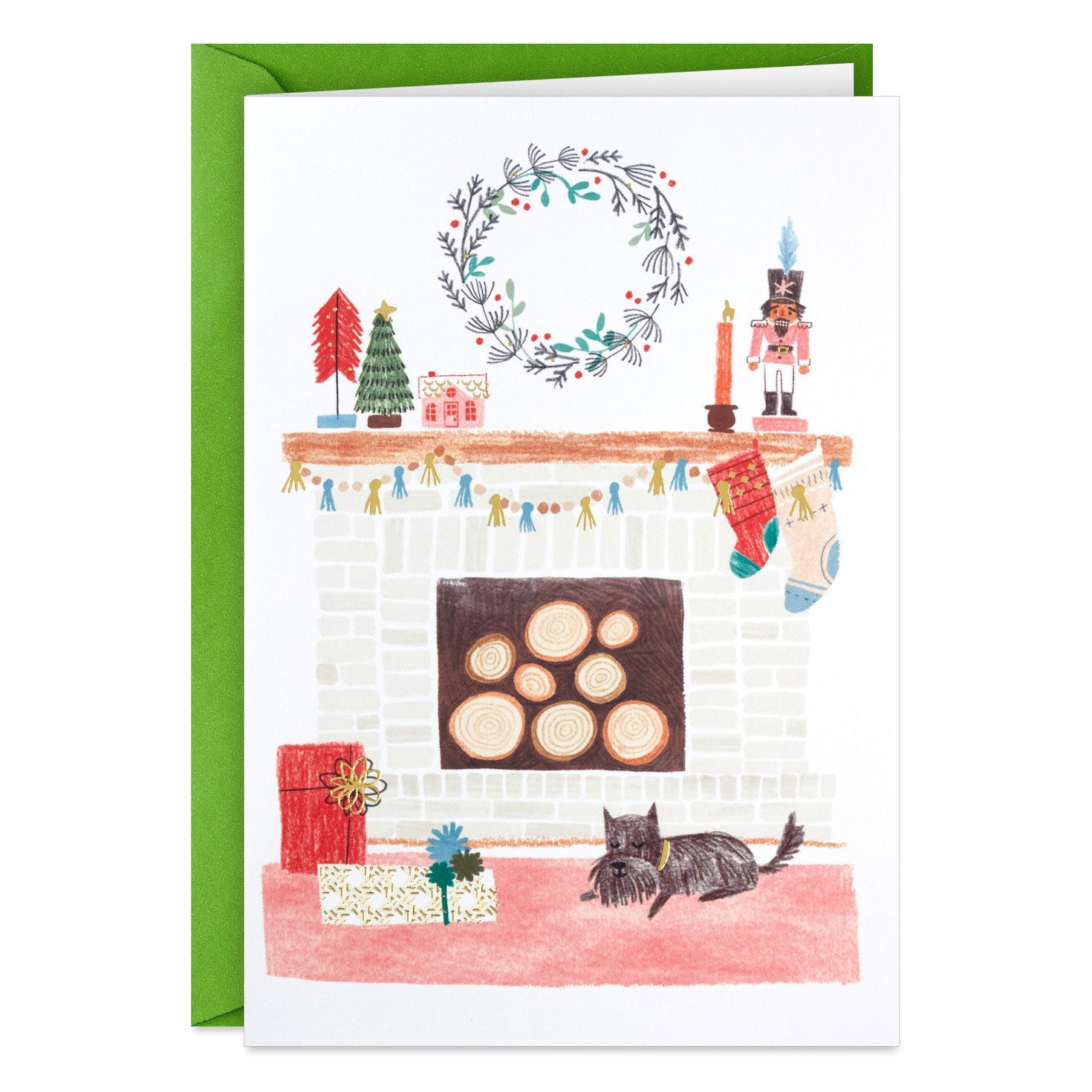 Warm and Cozy Fireplace Packaged Christmas Cards, Set of 5 for only USD 5.00 | Hallmark