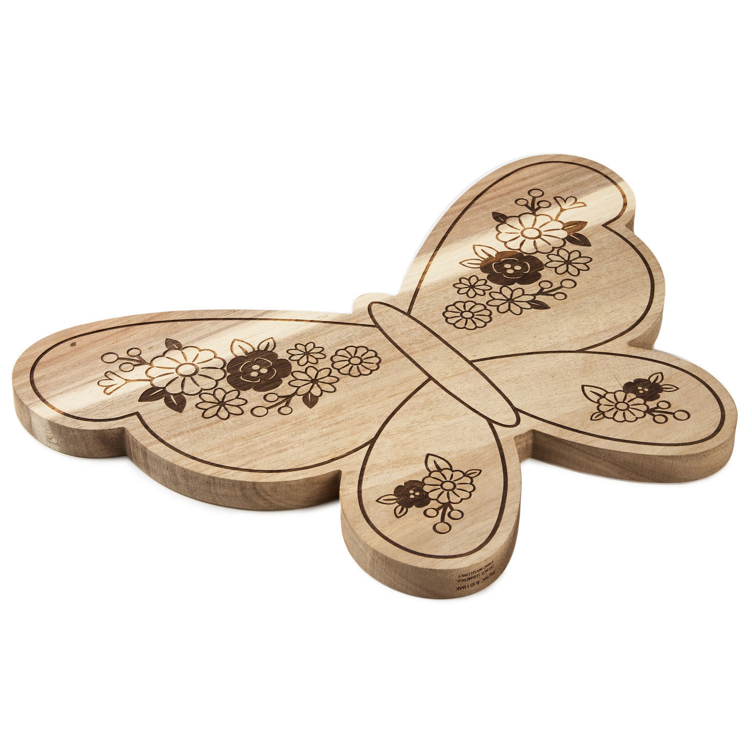 Two-Sided Butterfly-Shaped Charcuterie Board side image number 3