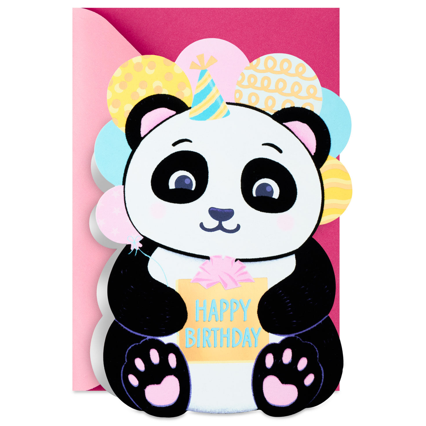 One-of-a-Kind You Panda Birthday Card for Kids