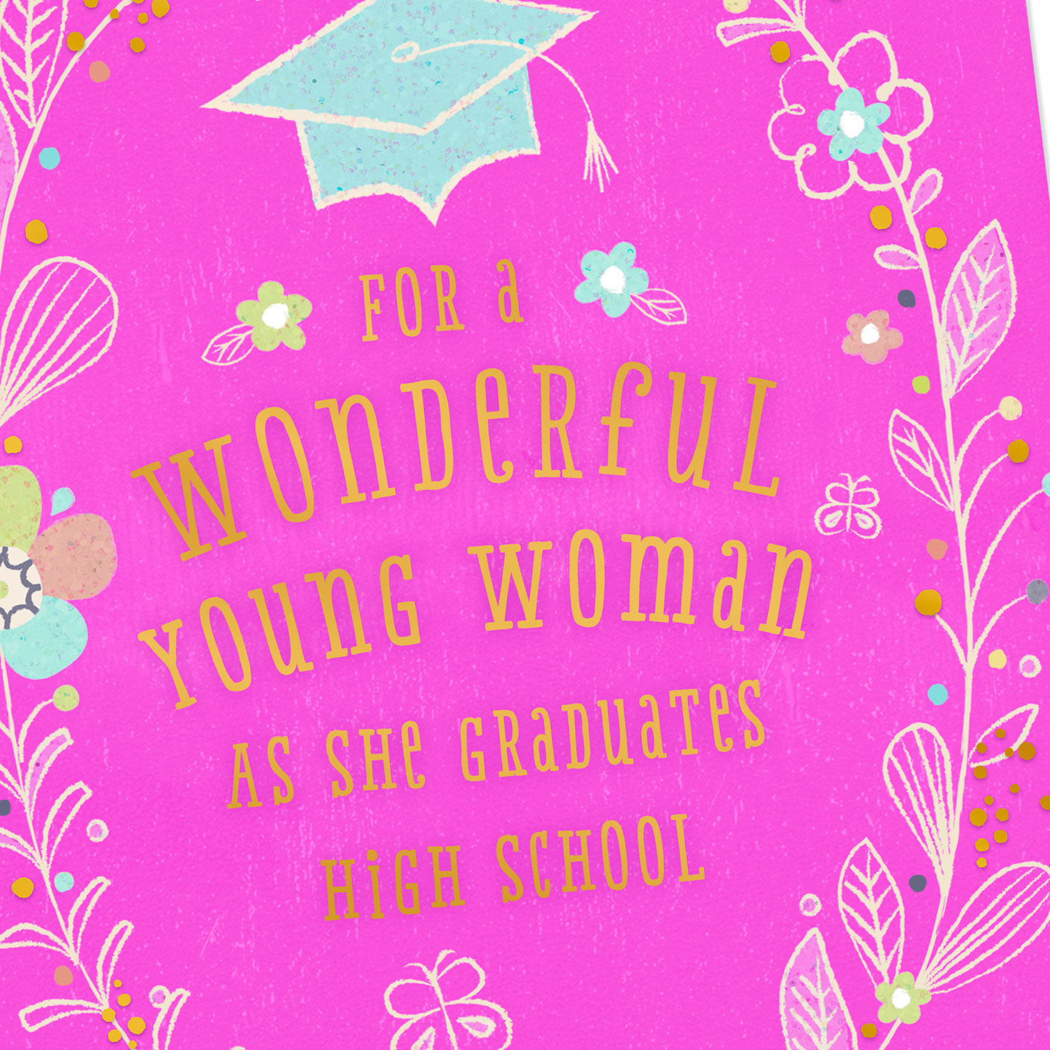 High School 2014 Grad Card Bright And Beautiful Future High School