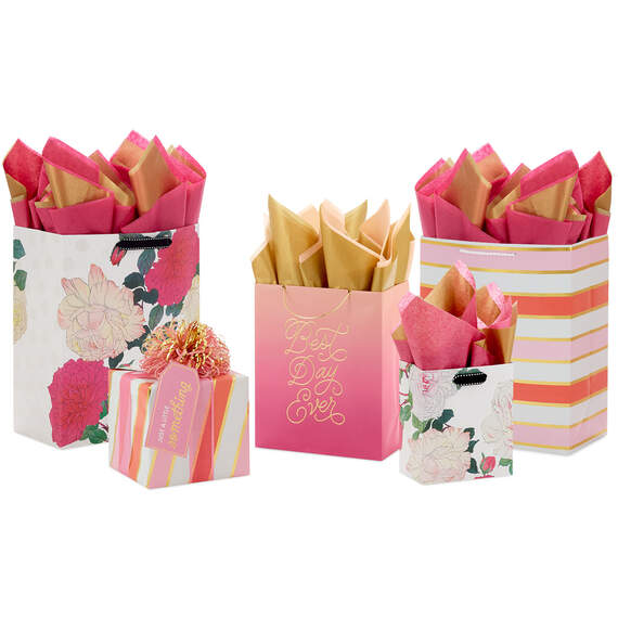 Pretty in Pink Gift Wrap Collection