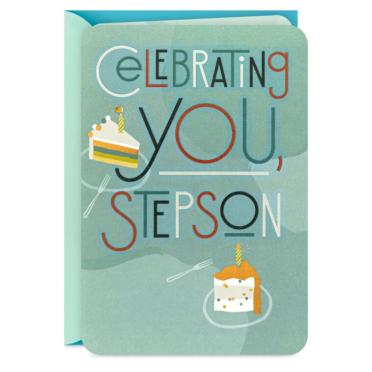 We’ve Shared Great Moments Birthday Card for Stepson