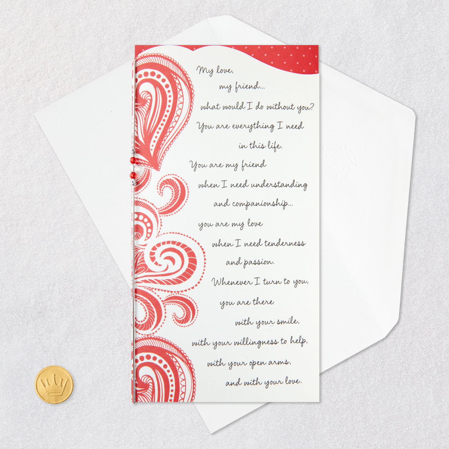 My Love, My Friend Romantic Valentine's Day Card for only USD 5.59 | Hallmark