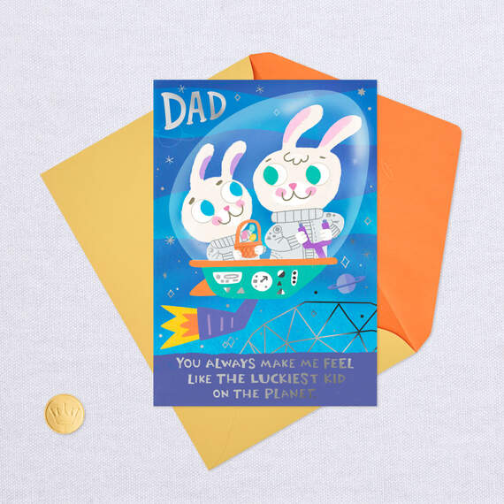 Out-of-This-World Easter Card for Dad, , large image number 5
