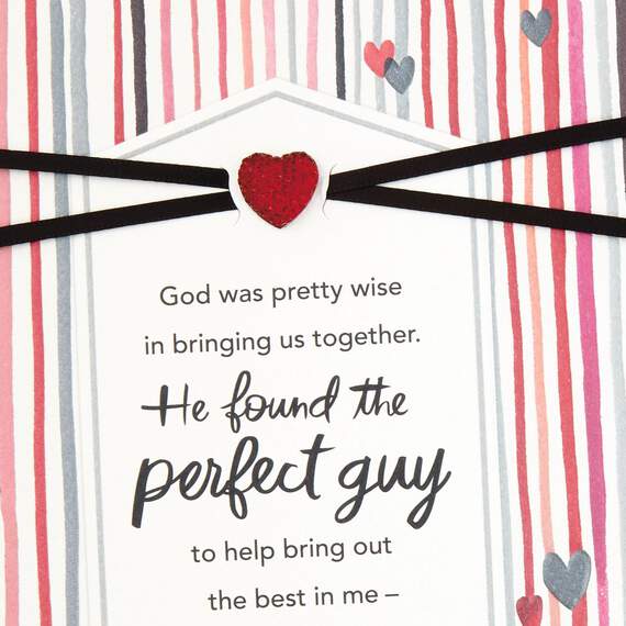 God Found the Perfect Guy for Me Religious Valentine's Day Card, , large image number 4