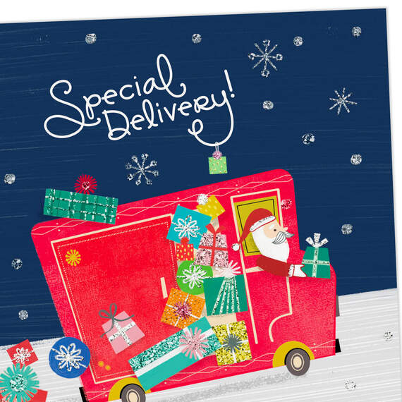 Special Delivery Christmas Card for Mail Carrier, , large image number 4
