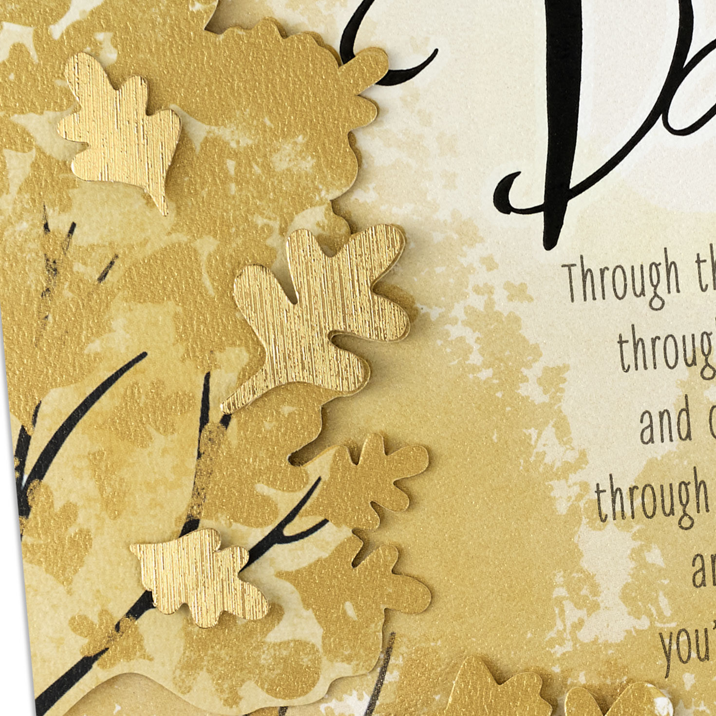 Trees on Path Dad Father's Day Card Card Cover Detail image number 5