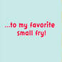 3.25" Mini Favorite Small Fry Thinking of You Card, , large image number 2