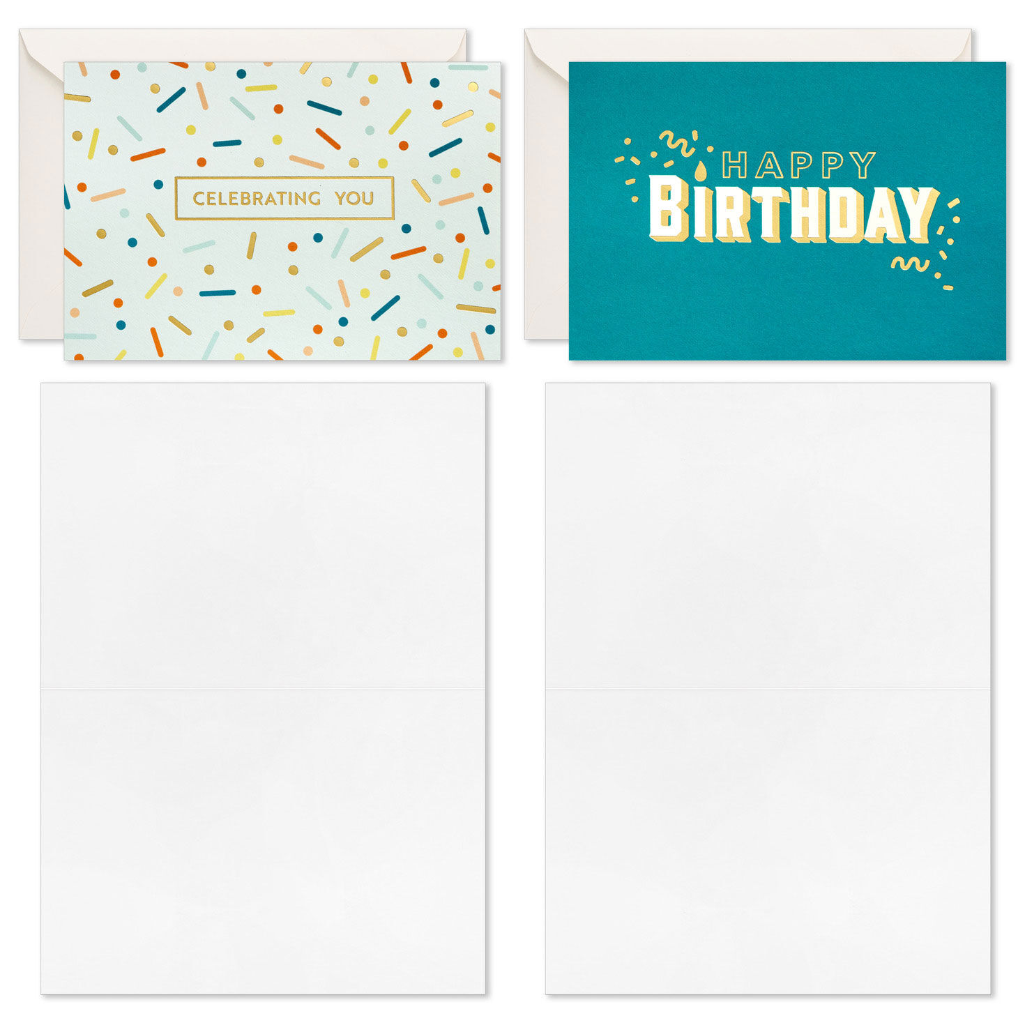 Upscale Bday Icons Birthday Cards Assortment Card Front with Sentiment image number 3