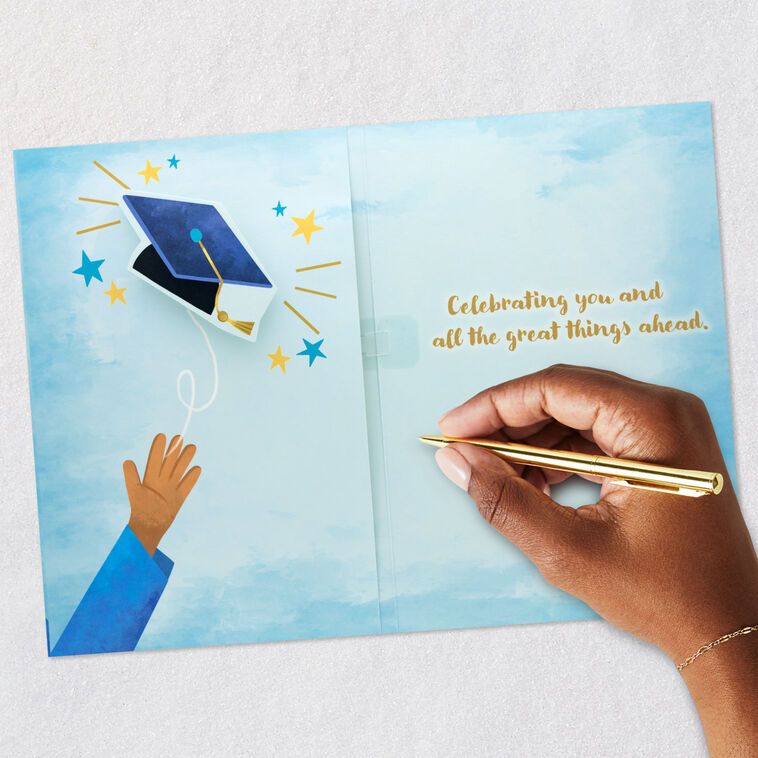 things to write in grad cards Meaningful Graduation Card Messages for High School and College Grads Stuck on what to write