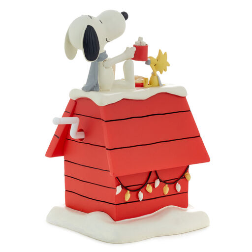 Peanuts® Snoopy and Woodstock on Doghouse Christmas Countdown Calendar Figurine, 6.25", 