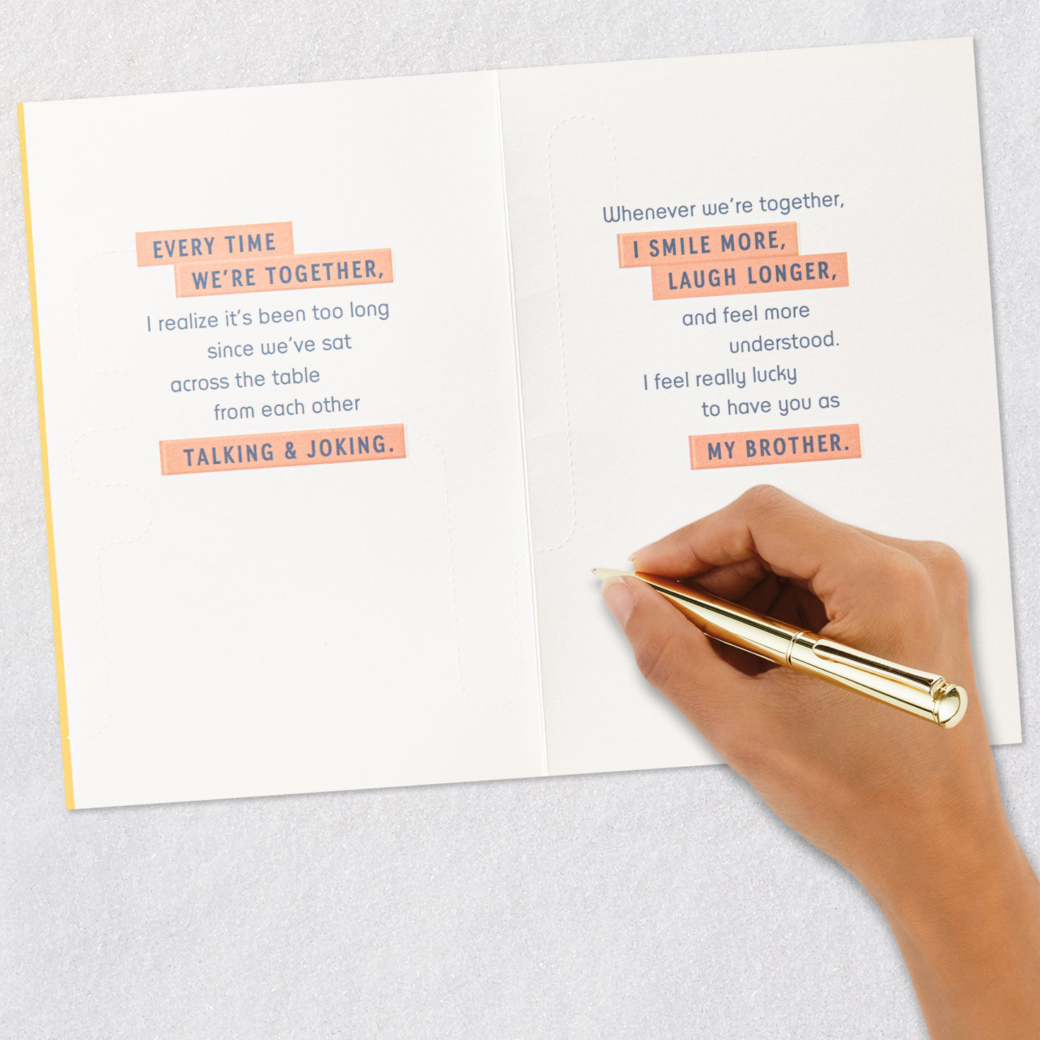 Lucky to Have You as My Brother Birthday Card for only USD 6.59 | Hallmark