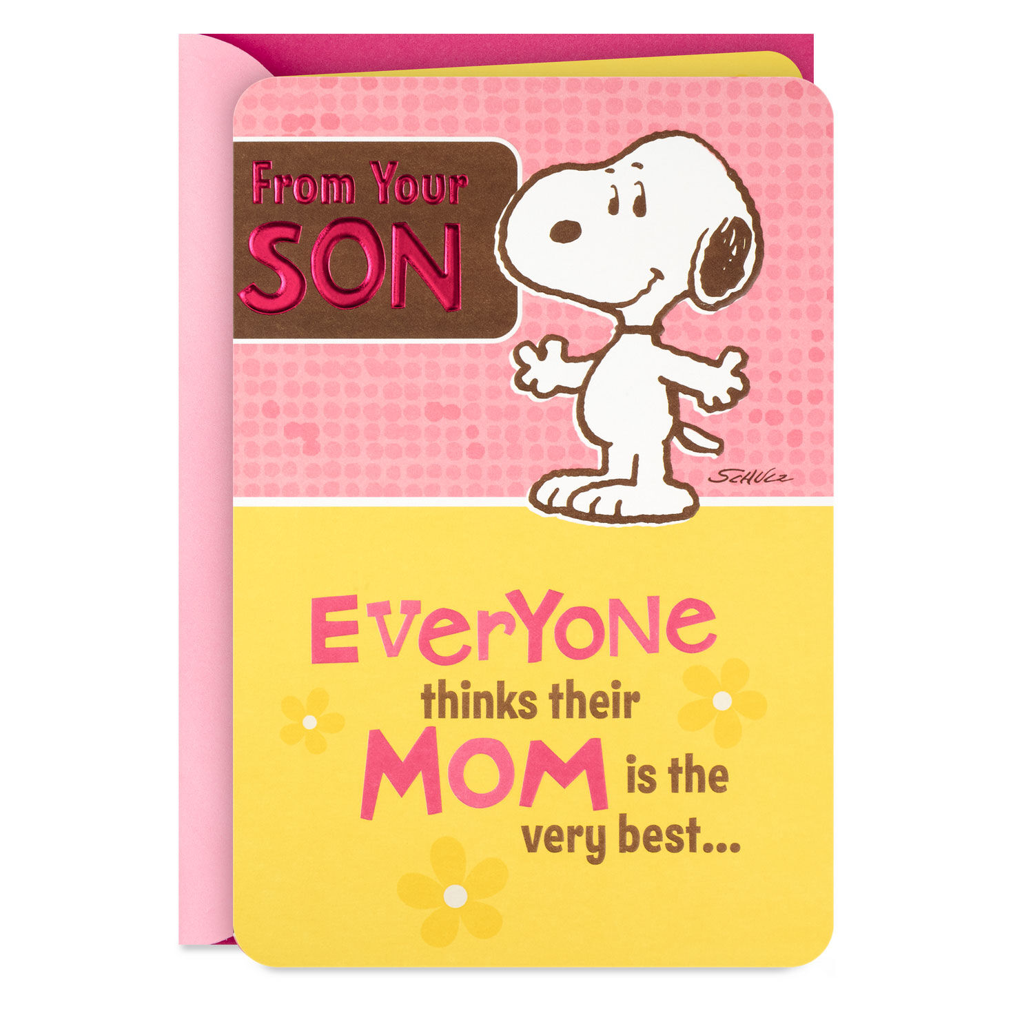 Peanuts® Snoopy I'm Right Funny Pop-Up Mother's Day Card for Mom From Son