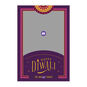 Purple Pink Patterns Personalized Diwali Photo Card Card Front indicating personalization image number 5
