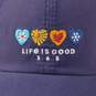 Life is Good 365 Hearts Sunwashed Baseball Cap, , large image number 2