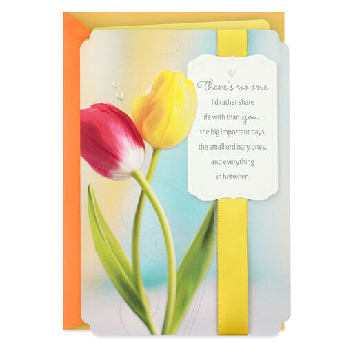I Love Life With You Religious Easter Card, 