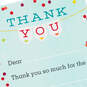 Colorful Confetti Fill-in-the-Blank Kids Thank-You Notes, Pack of 20, , large image number 3