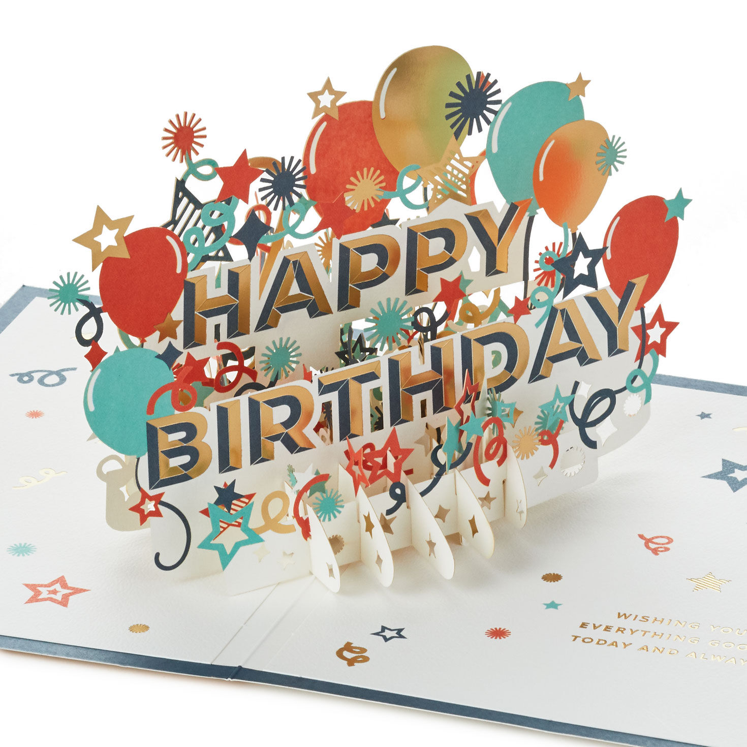 Everything Good, Today and Always Pop-Up Birthday Card