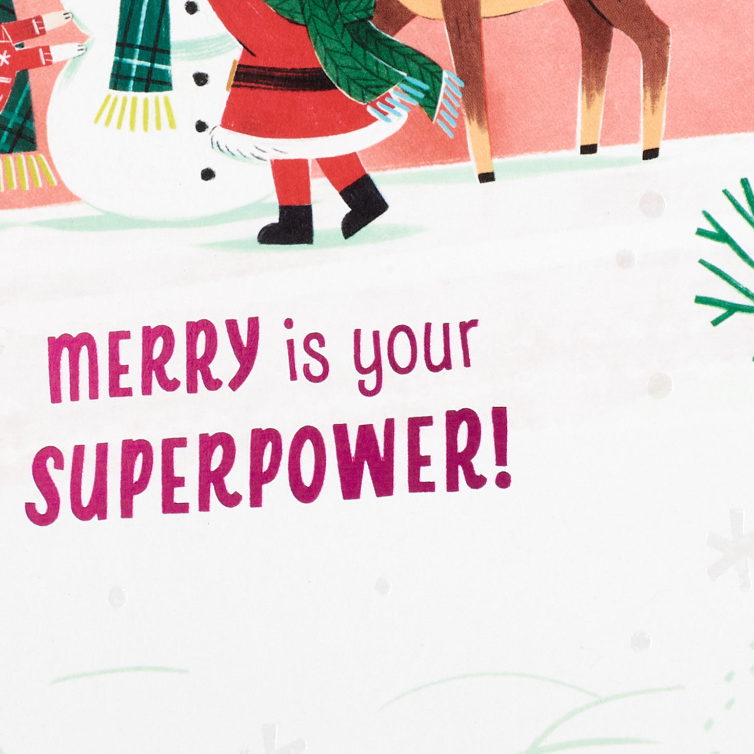 Merry Is Your Superpower Pop-Up Christmas Card for Granddaughter for only USD 5.99 | Hallmark