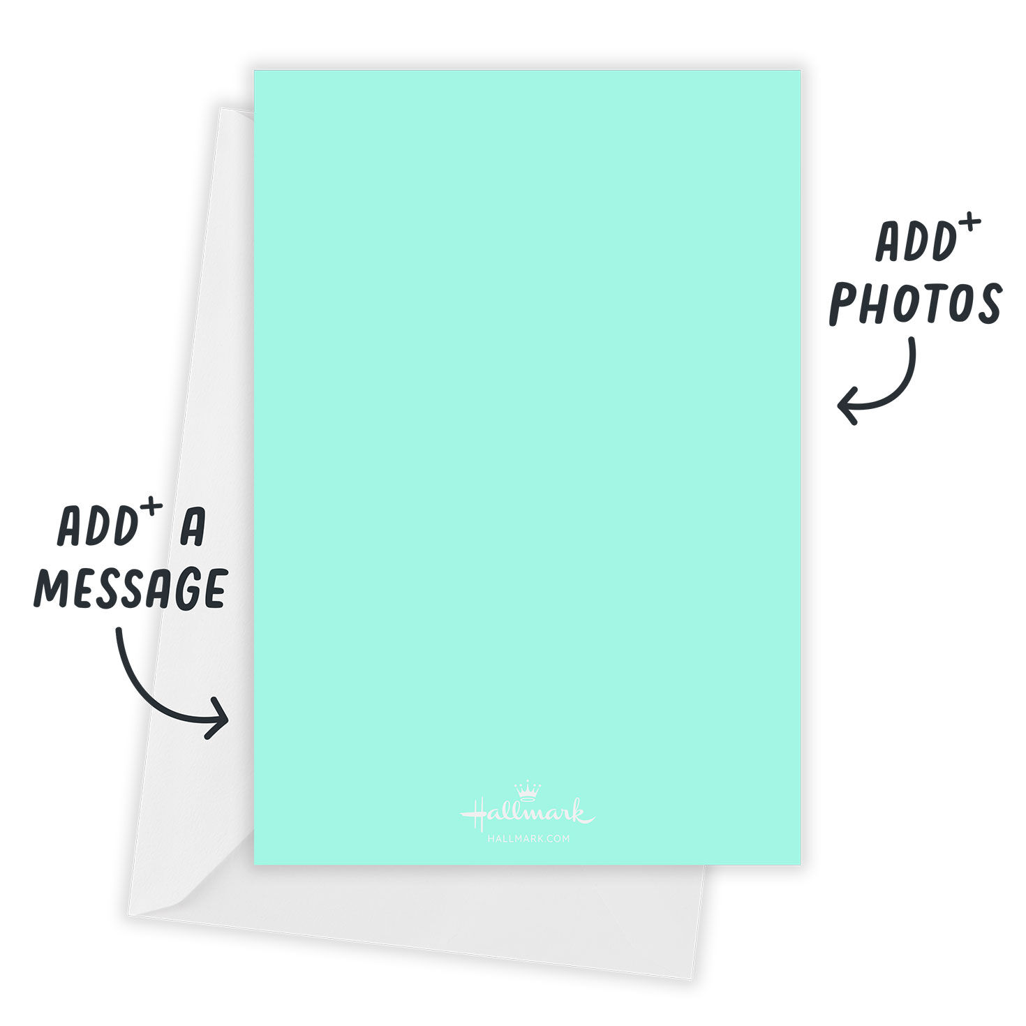 Colorful String Lights Flat Christmas Photo Card, , large image number 3