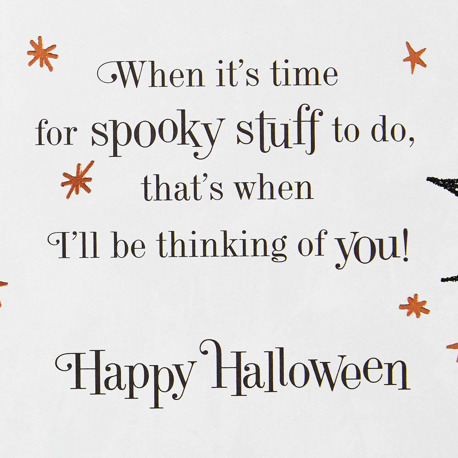 Pumpkins Thinking of You Halloween Card Greeting Cards Hallmark