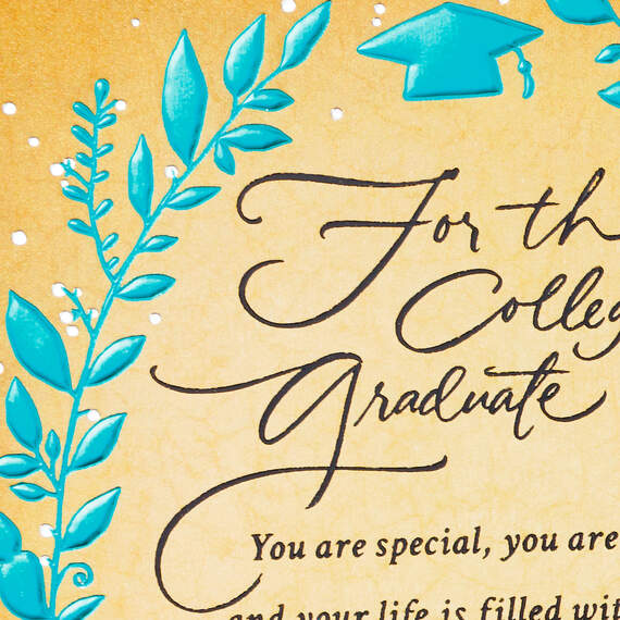 You Are Special Religious College Graduation Card, , large image number 5