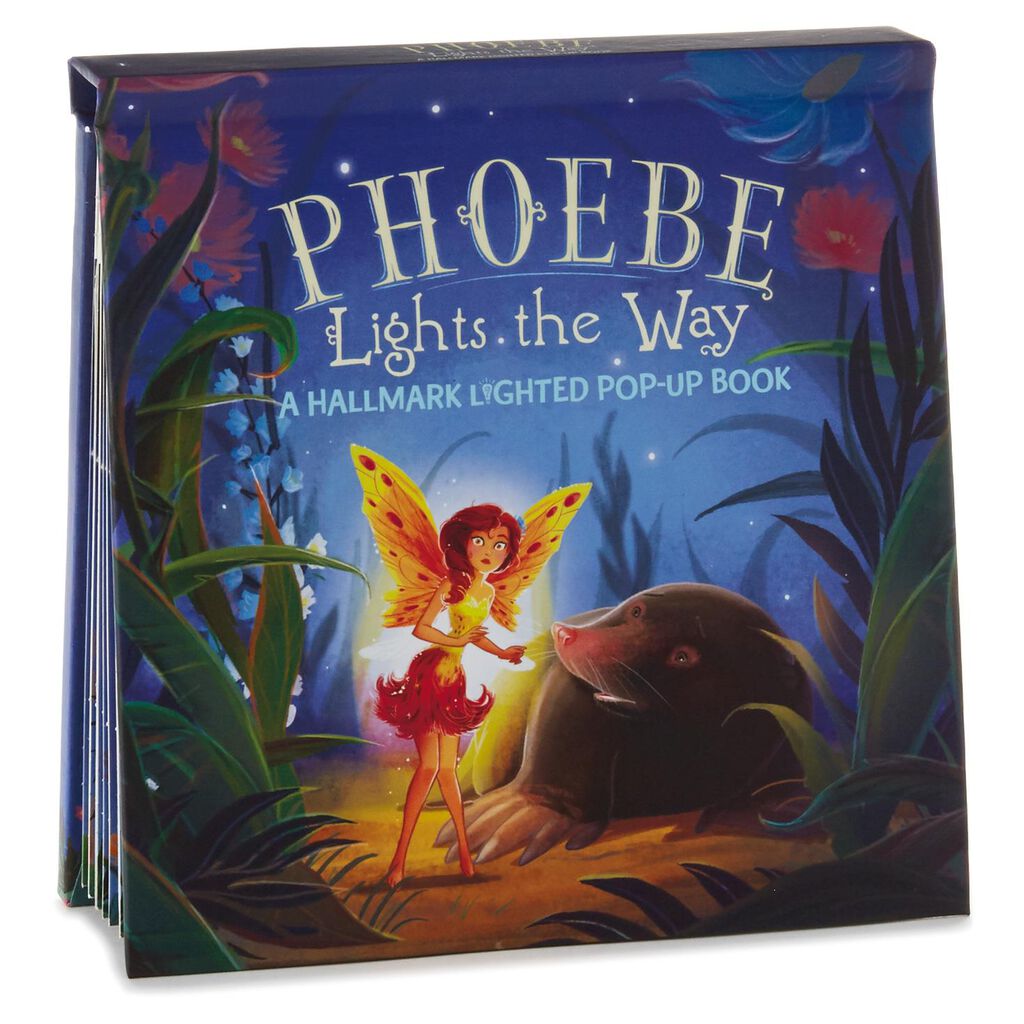 Phoebe Lights the Way Lighted PopUp Book Kids Books Hallmark