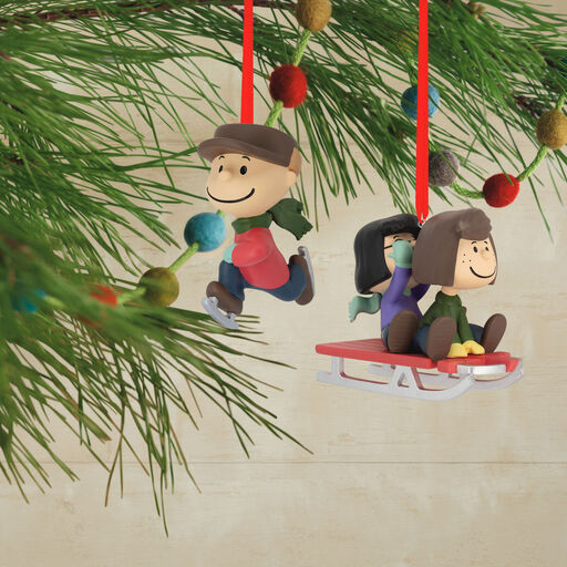 The Peanuts® Gang Hallmark Ornaments, Set of 6, 