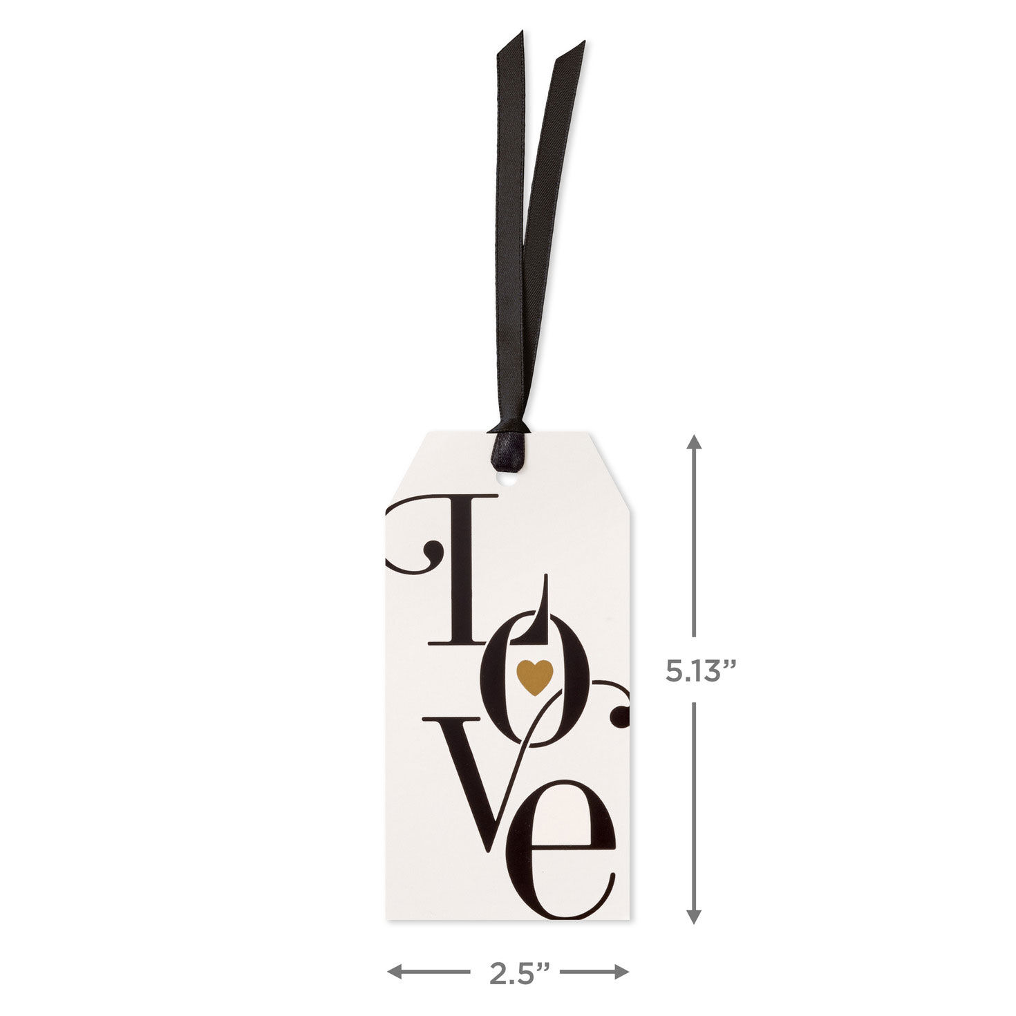 Hallmark Lettering Love Lettering Large Gift Tag - Seals & Gift Tags | Hallmark