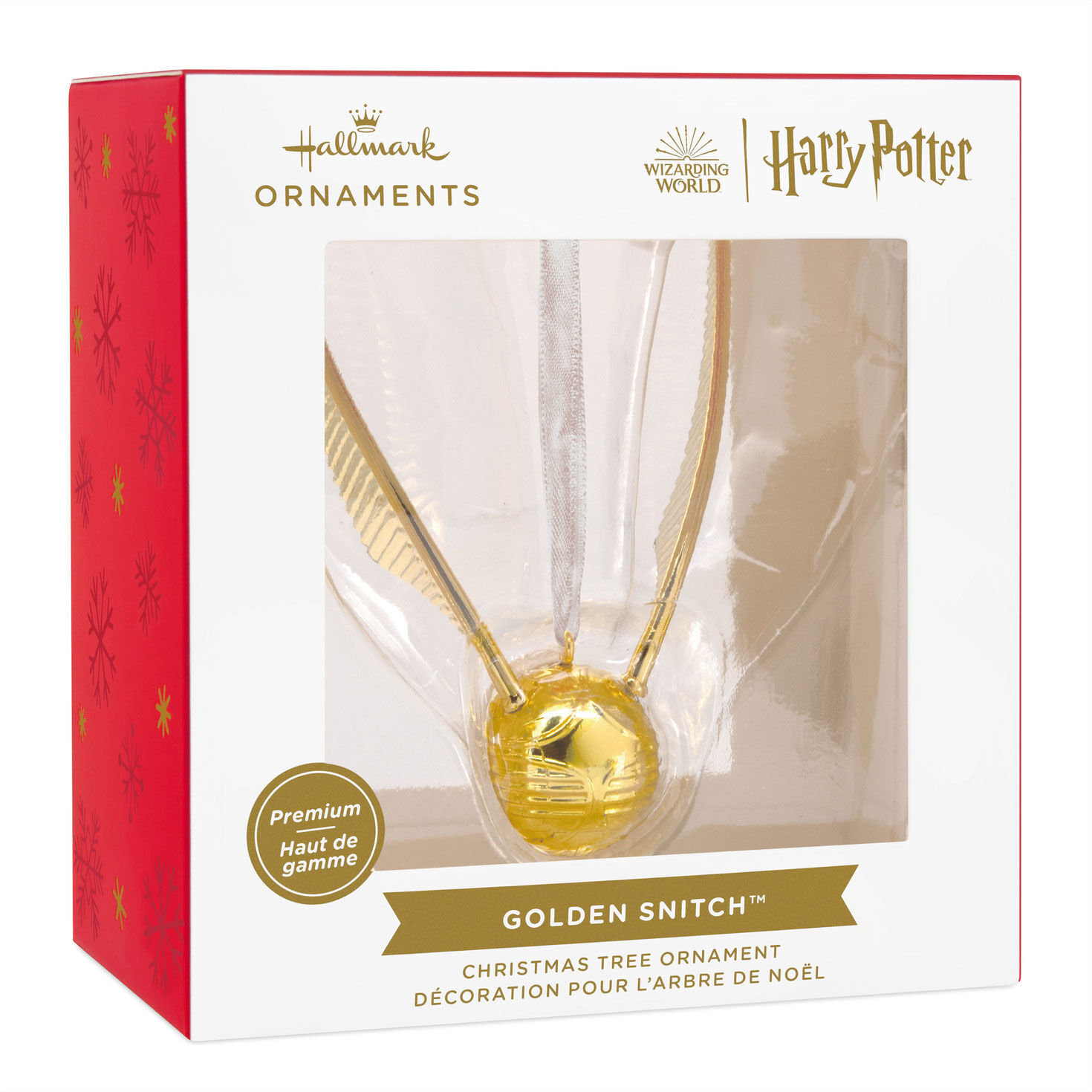 Harry Potter&trade; Golden Snitch&trade; Metal Hallmark Ornament, , large image number 5