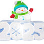 Snowman on 2025 Keepsake Ornament closeup view image number 5