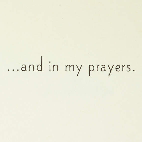 On My Mind and in My Prayers Encouragement Card, , large image number 2