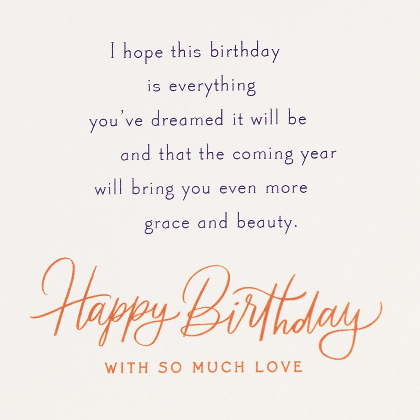 Butterfly and Flowers in Vase Daughter Birthday Card Sentiment image number 3