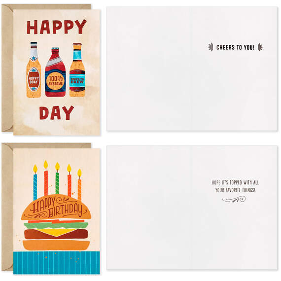 Hearty Wishes Boxed Birthday Cards Assortment, Pack of 16, , large image number 2