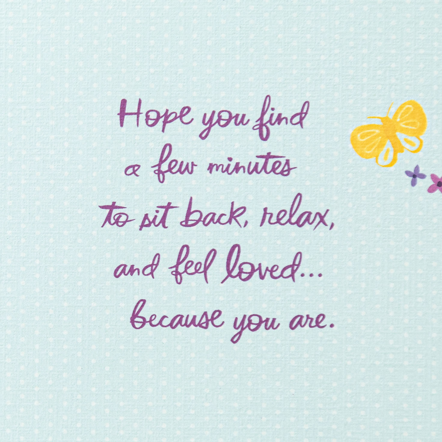 Sit Back, Relax and Feel Loved Mother's Day Card for Sister, , large image number 2