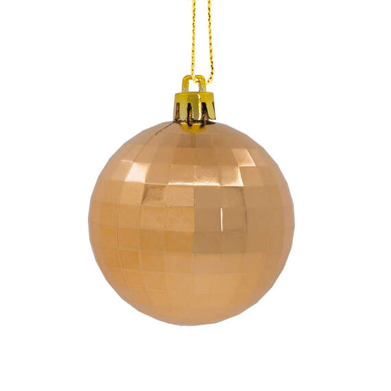 24-Piece Rose Gold Shatterproof Christmas Ornaments Set, , large image number 6