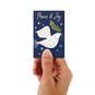 3.25" Mini Peace Dove Holiday Card, , large image number 1