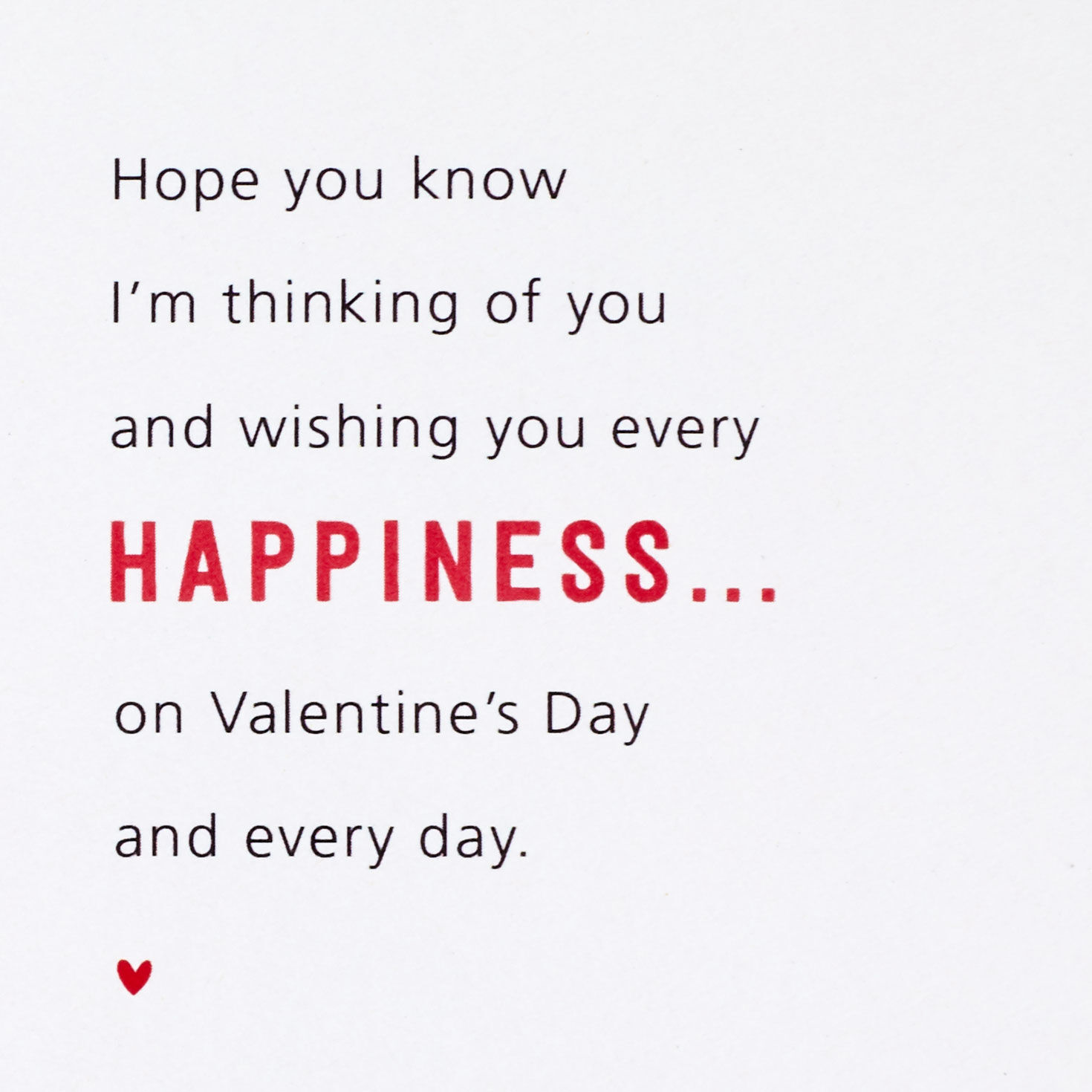 Gray with Pink and Red Lettering Valentine's Day Card Sentiment image number 2