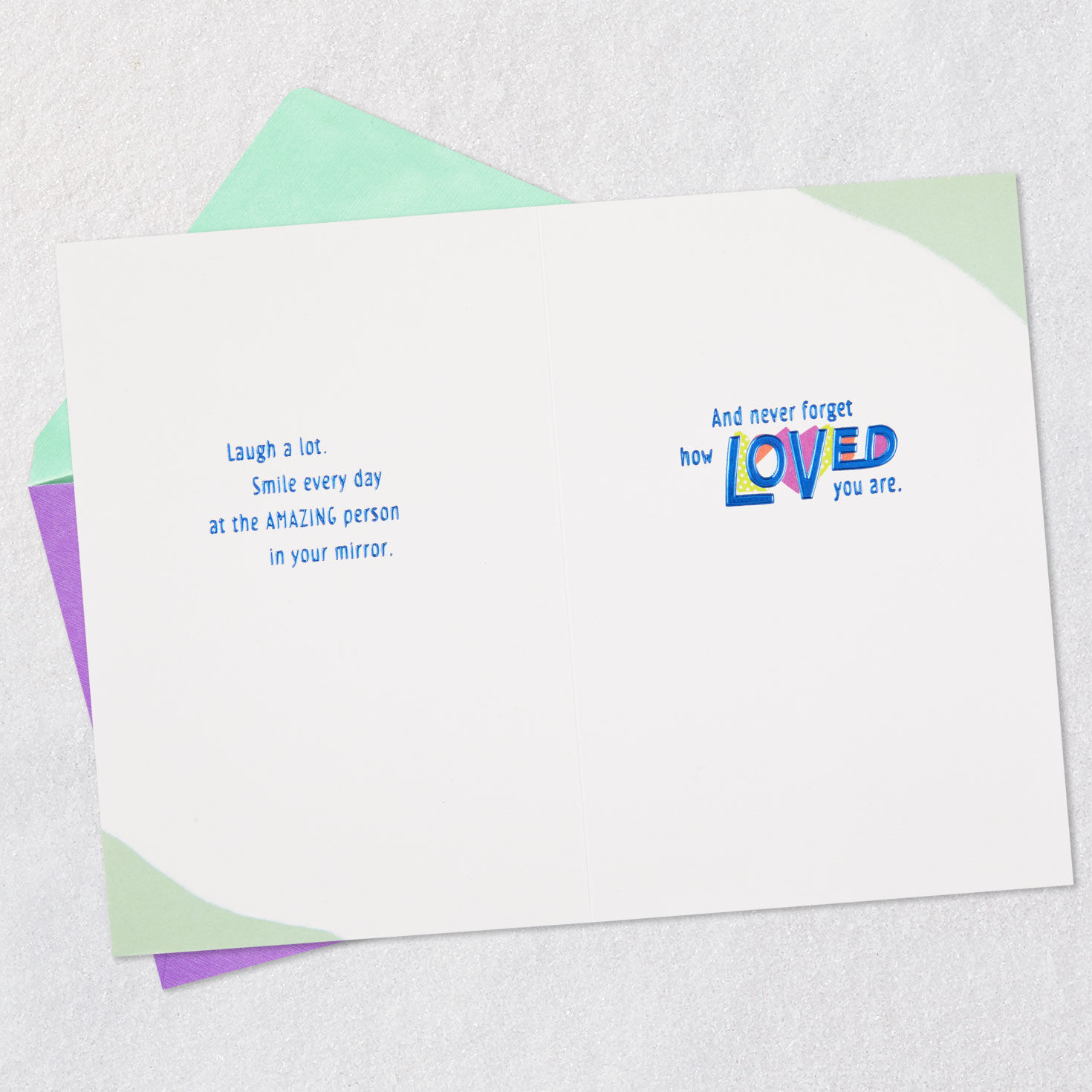 Never Forget How Loved You Are Birthday Card for Granddaughter, , large image number 4