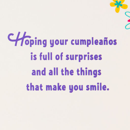 Disney Encanto Mirabel Day Full of Magic Bilingual Birthday Card, 