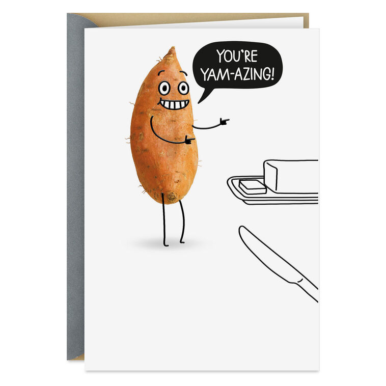 You're Yam-azing Thanksgiving Card