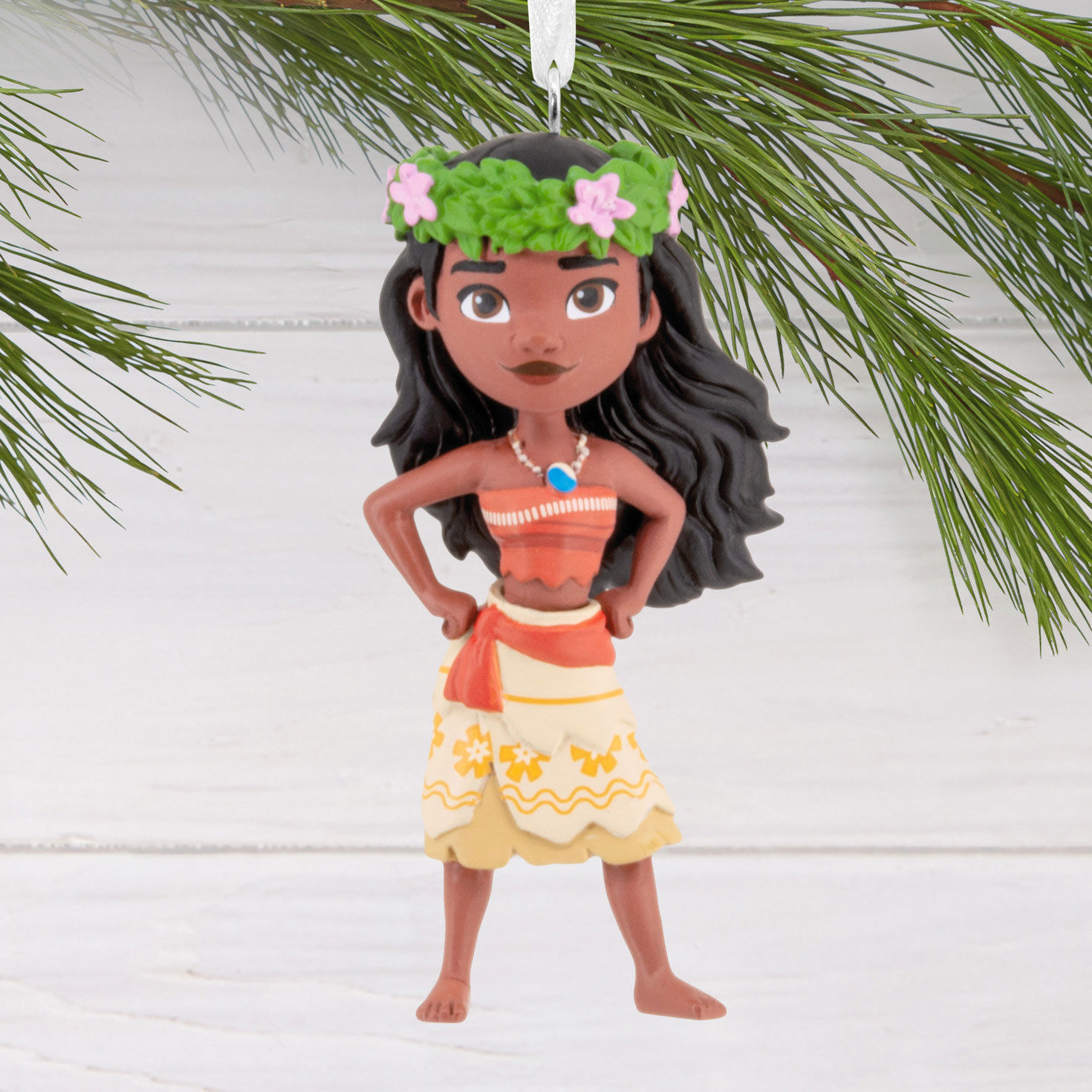 Moana Christmas Ornament hanging on tree image number 2