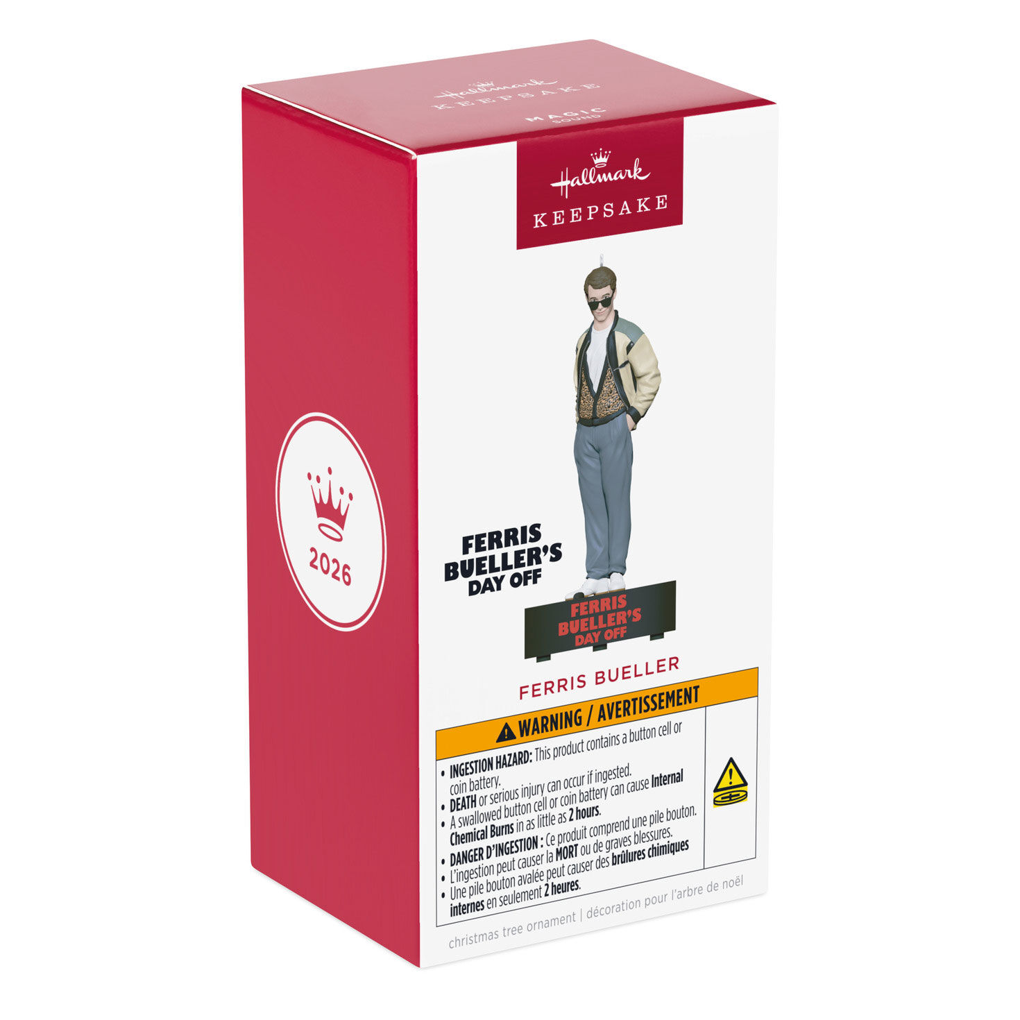 Ferris Bueller Keepsake Ornament package front image number 7