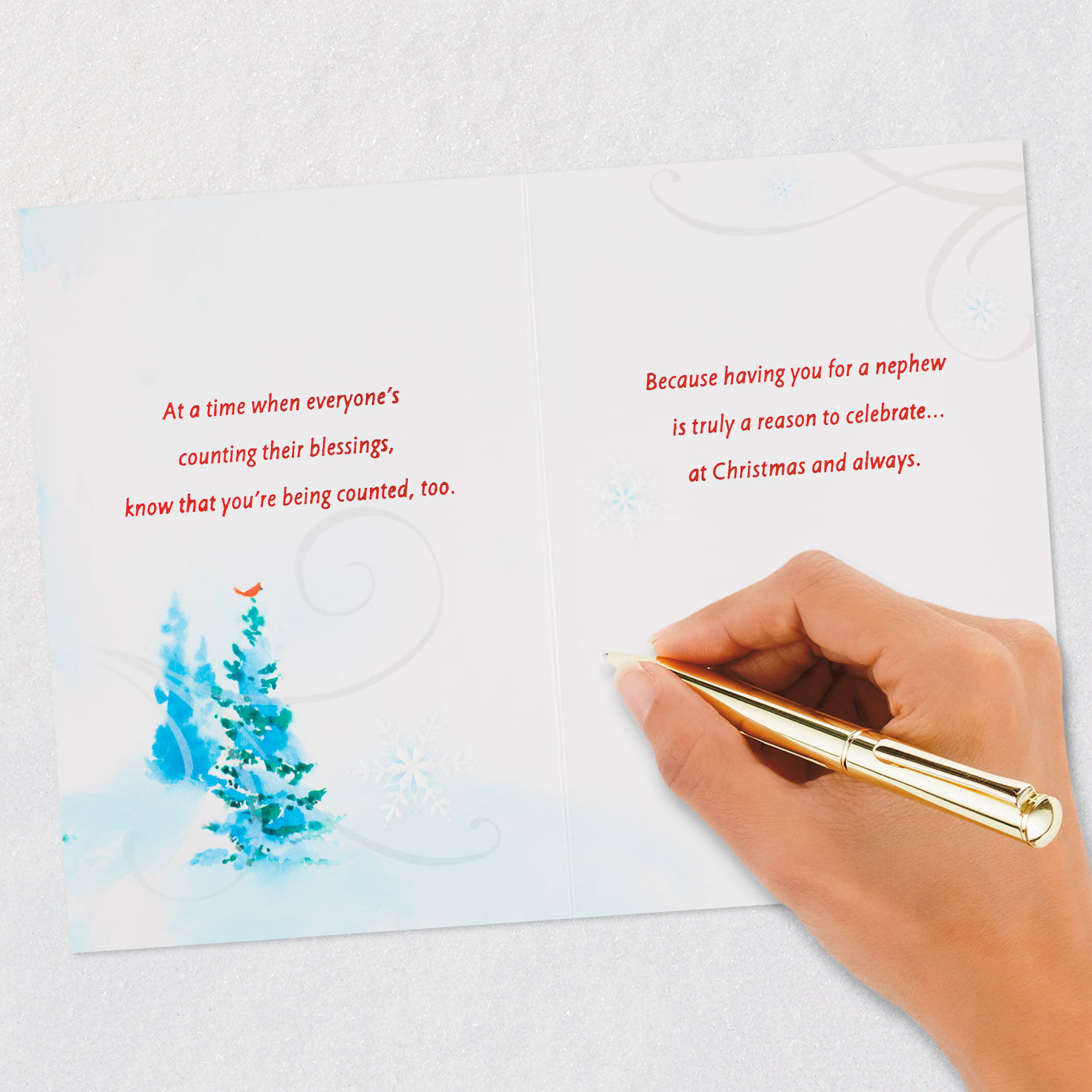 Love You, Nephew Christmas Card for only USD 3.99 | Hallmark
