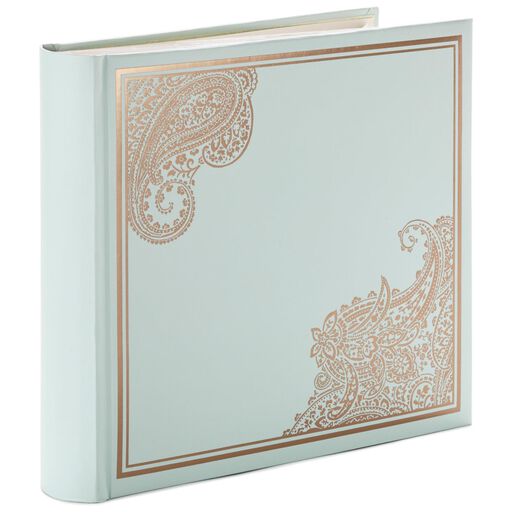 Gold Paisley Photo Album, 